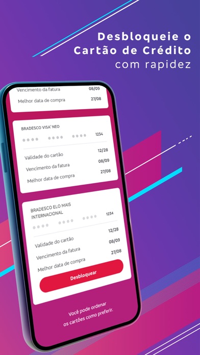 Bradesco Cartões screenshot 4