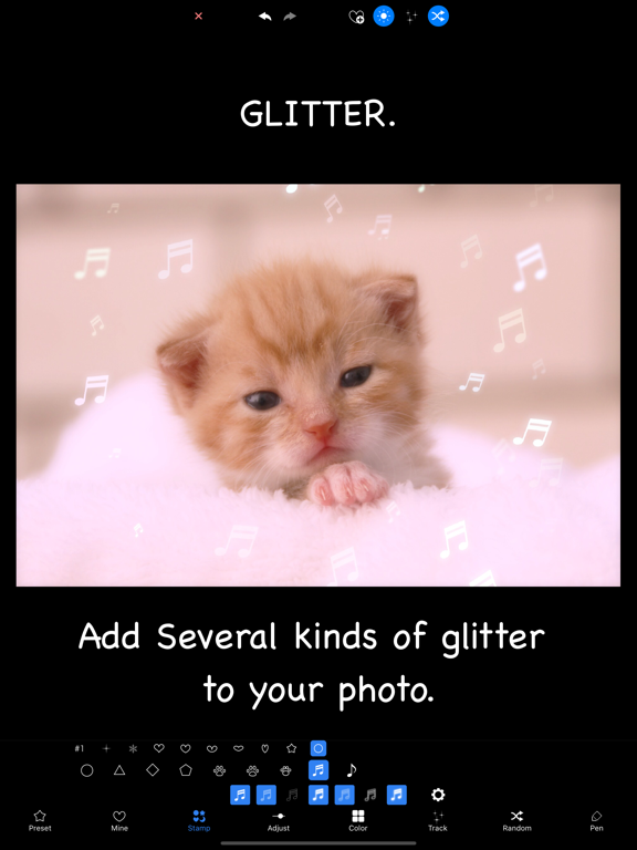 Glitter Photo Editor Lite screenshot 4