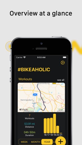 Bikeaholic - Activity trackerのおすすめ画像1