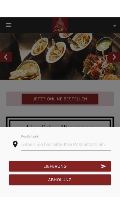 Restaurant Sagar Screenshot