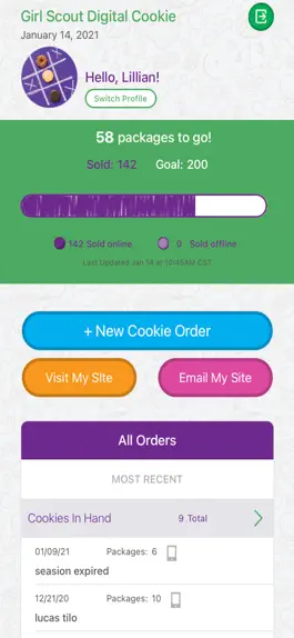 Game screenshot Digital Cookie Mobile App mod apk