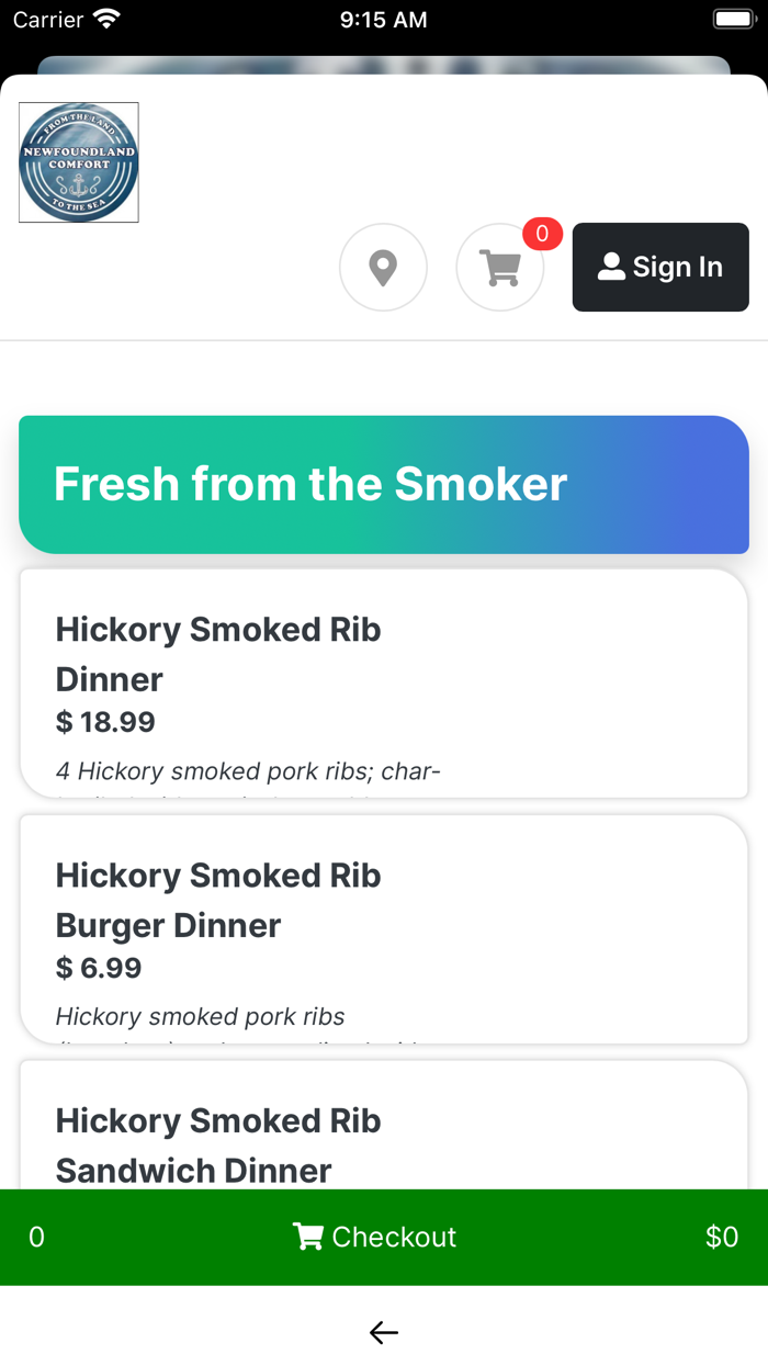 Newfoundland Comfort Food