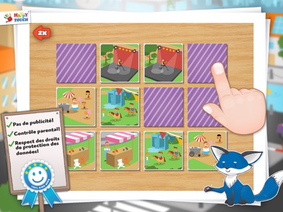 Screenshot #4 pour JEUX-MÉMO Happytouch®