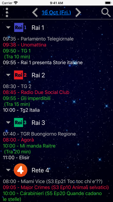 Programmi in TV "In Tele" Screenshot