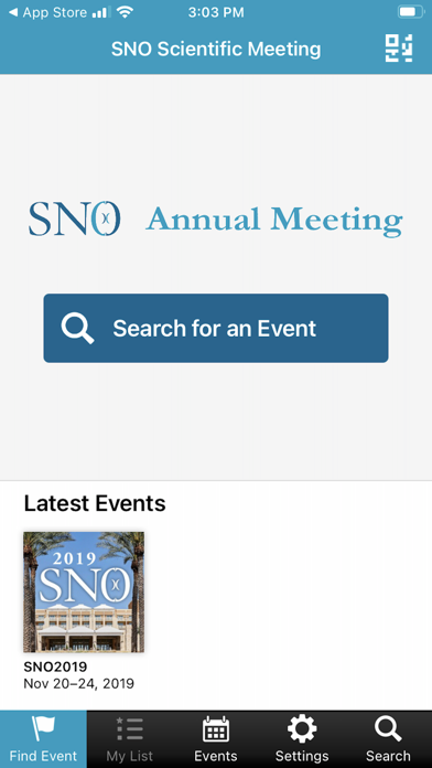 How to cancel & delete SNO Scientific Meetings from iphone & ipad 1