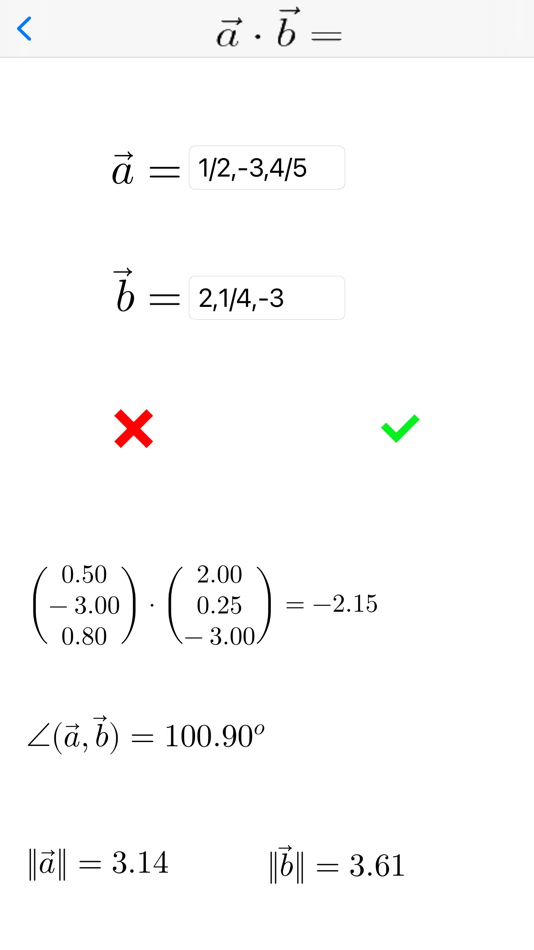 #3. Vector calculator Math Physics (iOS) By: Francesco Grassi