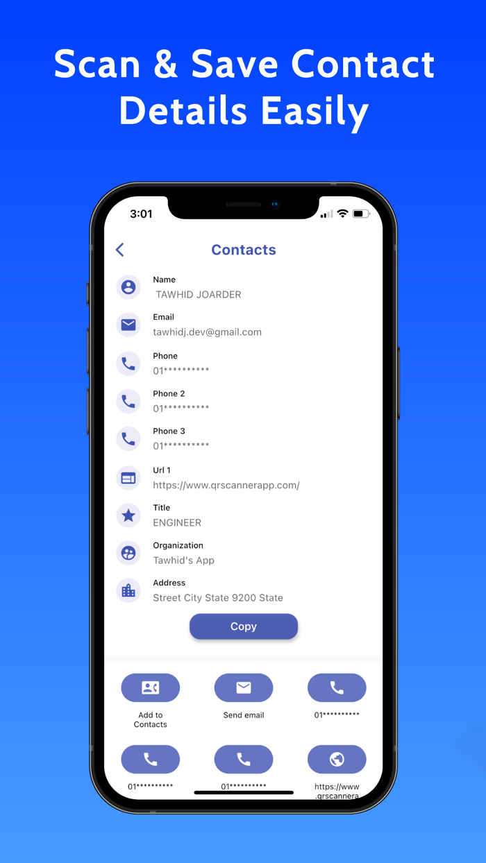 QR Scanner Read Barcode