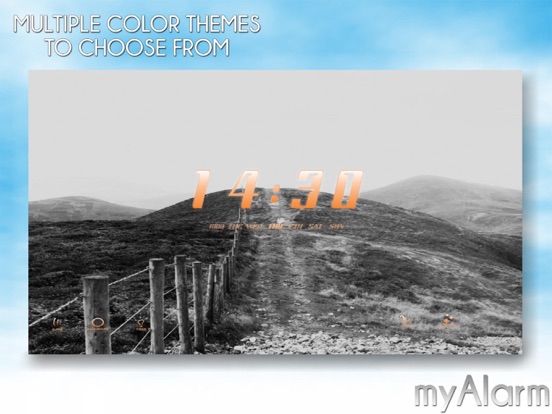 Screenshot #6 pour myAlarm - Music Photo Clock