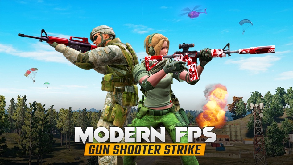 Modern Fps Gun Shooter Strike - 1.1 - (iOS)