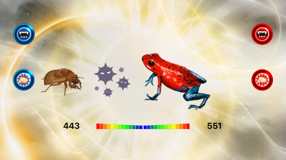 #3. 最強変身生物バトル(2人用)【簡単対戦ゲーム】 (iOS) 由: akihiro kobayashi