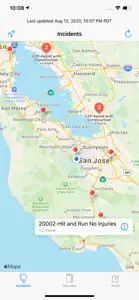 CHP Incidents screenshot #1 for iPhone