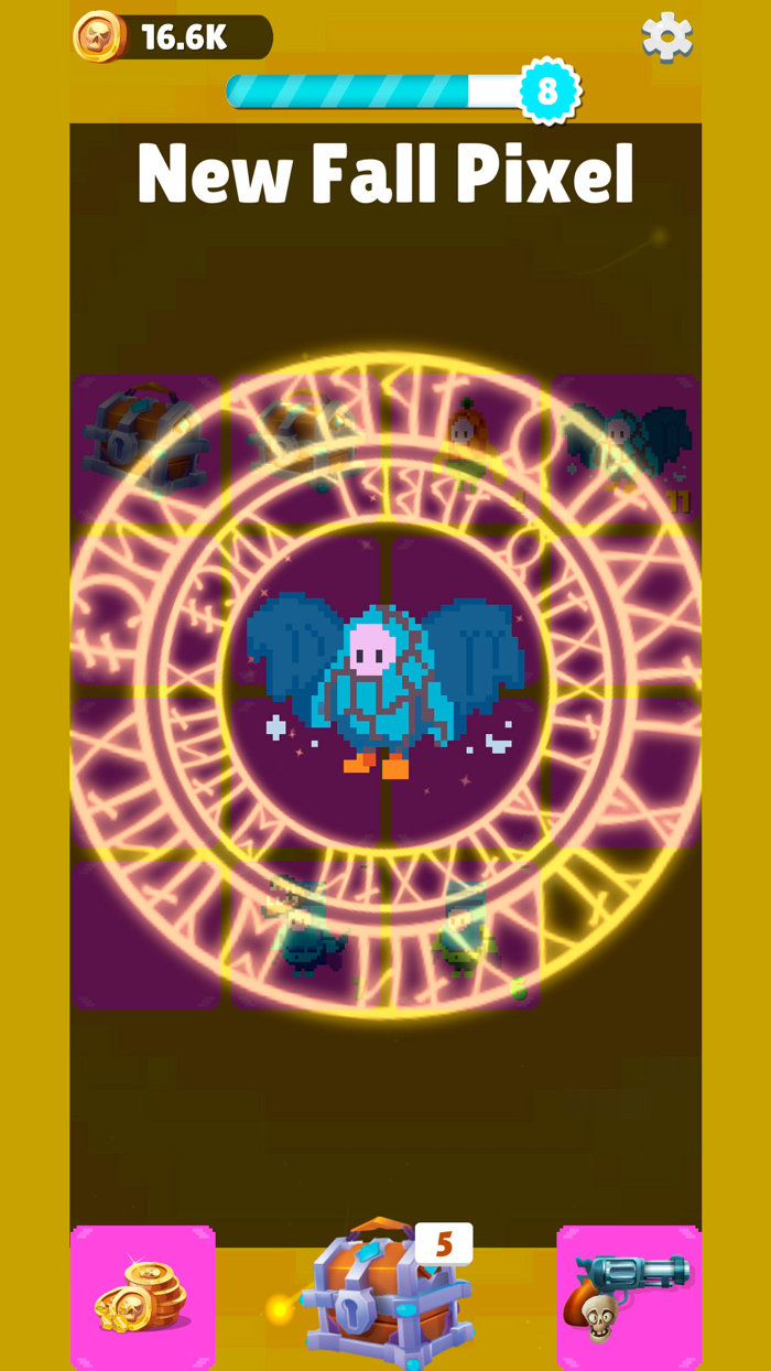 Fall Skins Merge and Evolve