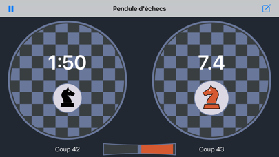 Screenshot #2 pour Pendule d'échecs chic