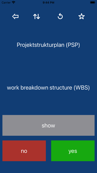 German Project Management Screenshot