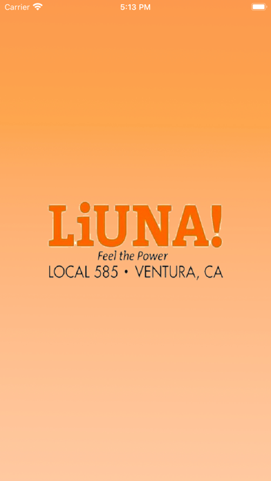 LiUNA 585 Screenshot