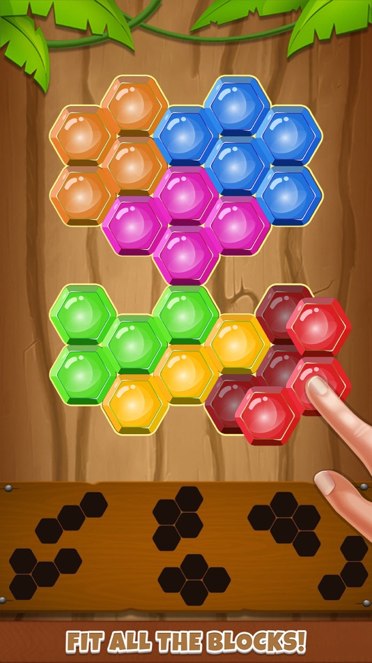 #4. Hexa puzzle : Block blast (iOS) 由: Hirakumar Patel
