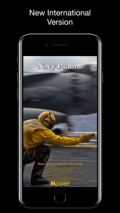 Navy Psalm Daily Quotes NIV