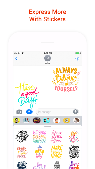Positive Life Stickers Screenshot