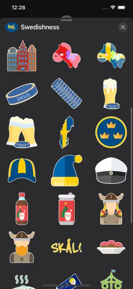 Game screenshot Swedishness Sticker Pack hack