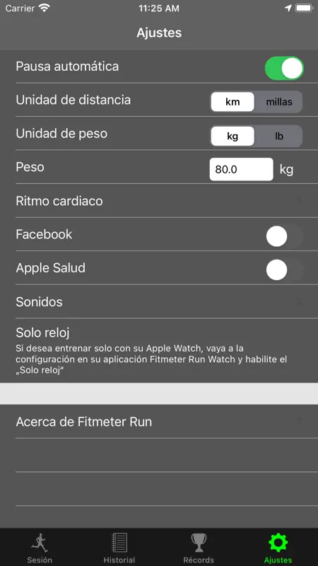 Fitmeter Run - Correr GPS screenshot 6 of 6