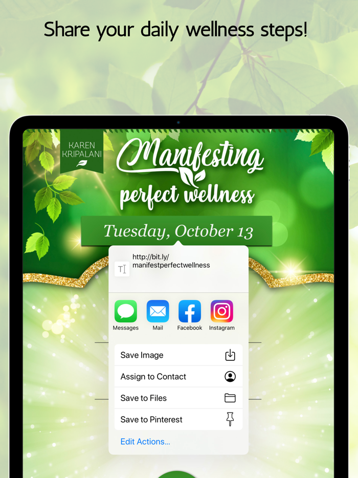 Manifesting Perfect Wellness