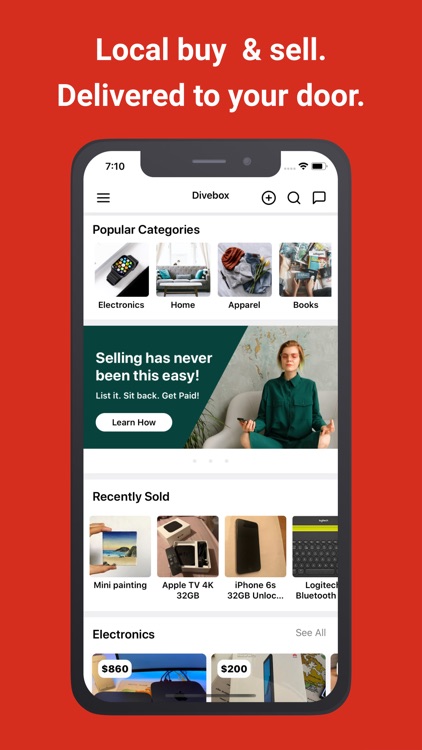 Divebox: Local Buy & Sell