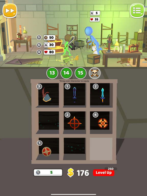 Screenshot #6 pour Stickman Merge