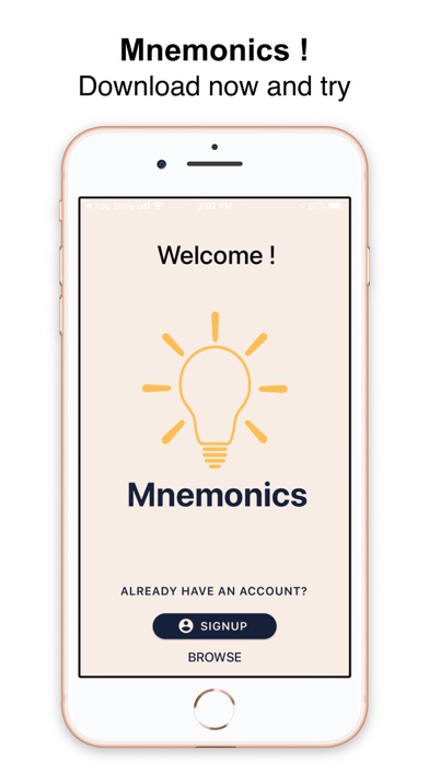 Mnemonics: Memorize and learn Screenshot