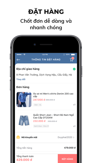 Thời Trang Jean Duy Phát Screenshot