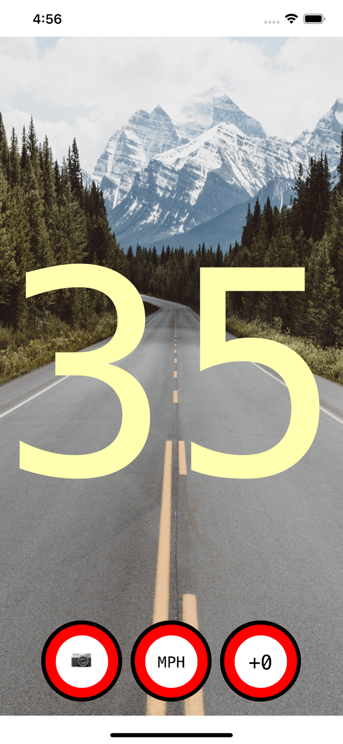 Colour Changing Speedometer