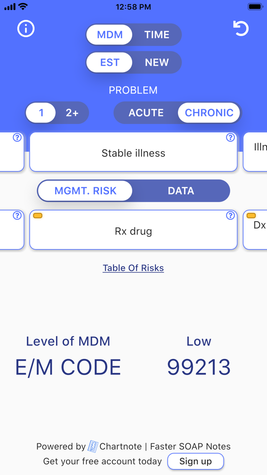 #1. E/M Coder (iOS) 由: StatNote Inc