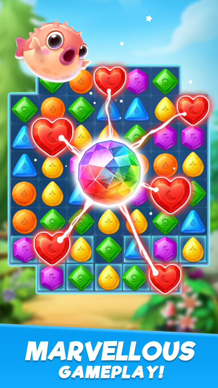 Crystal Crush - Match 3 Game