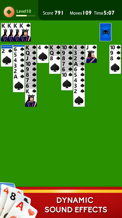 Spider Solitaire - Plus Screenshot