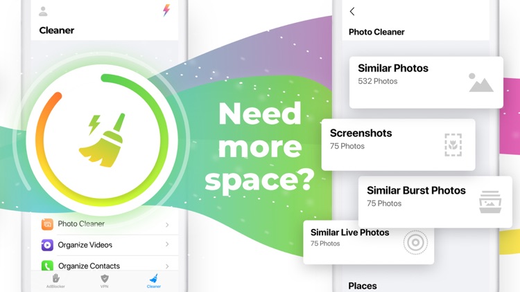 Thunderbolt VPN & Cleaner