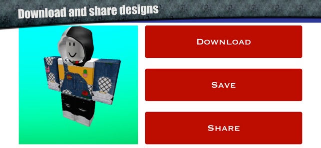 Makerblox - skins for Roblox para iPhone - Download