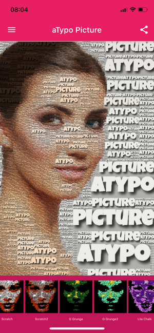 ‎aTypo Picture - a word Photo Screenshot