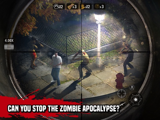 Zombie Hunter: Sniper Games iPad app afbeelding 1