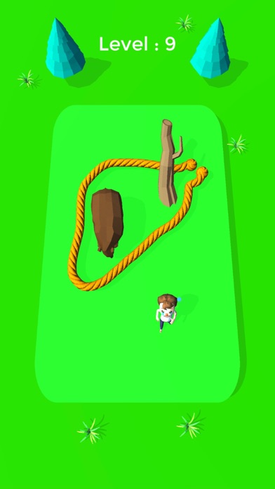 ロープで救出パズルゲーム-Rope Helper screenshot1