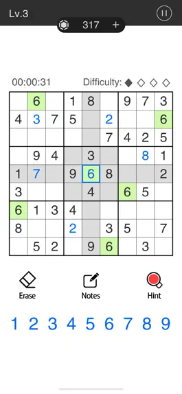 Game screenshot Sudoku-Ofter Play apk