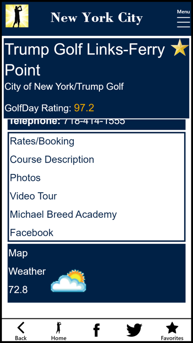 GolfDay New York City Screenshot