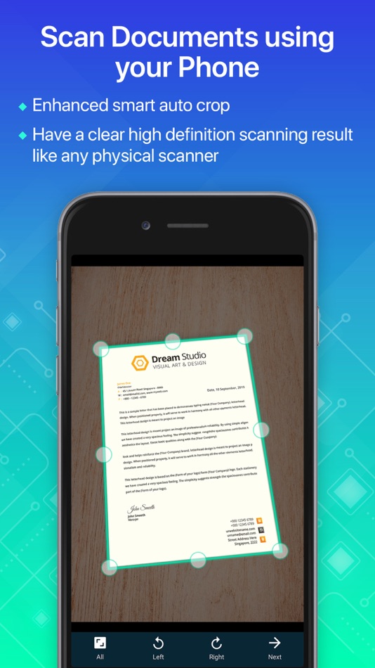 #1. Document Scanner - Scan Photo (iOS) Bởi: Devkrushna Infotech Private Limited