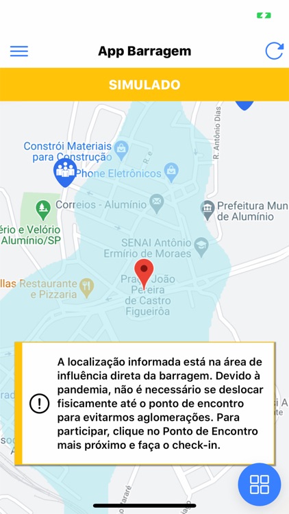 Alerta de Barragem – Alumínio