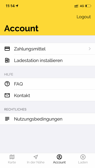 NeoVac myCharge Screenshot