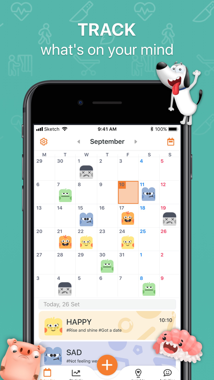 Mood journal - MojiNote
