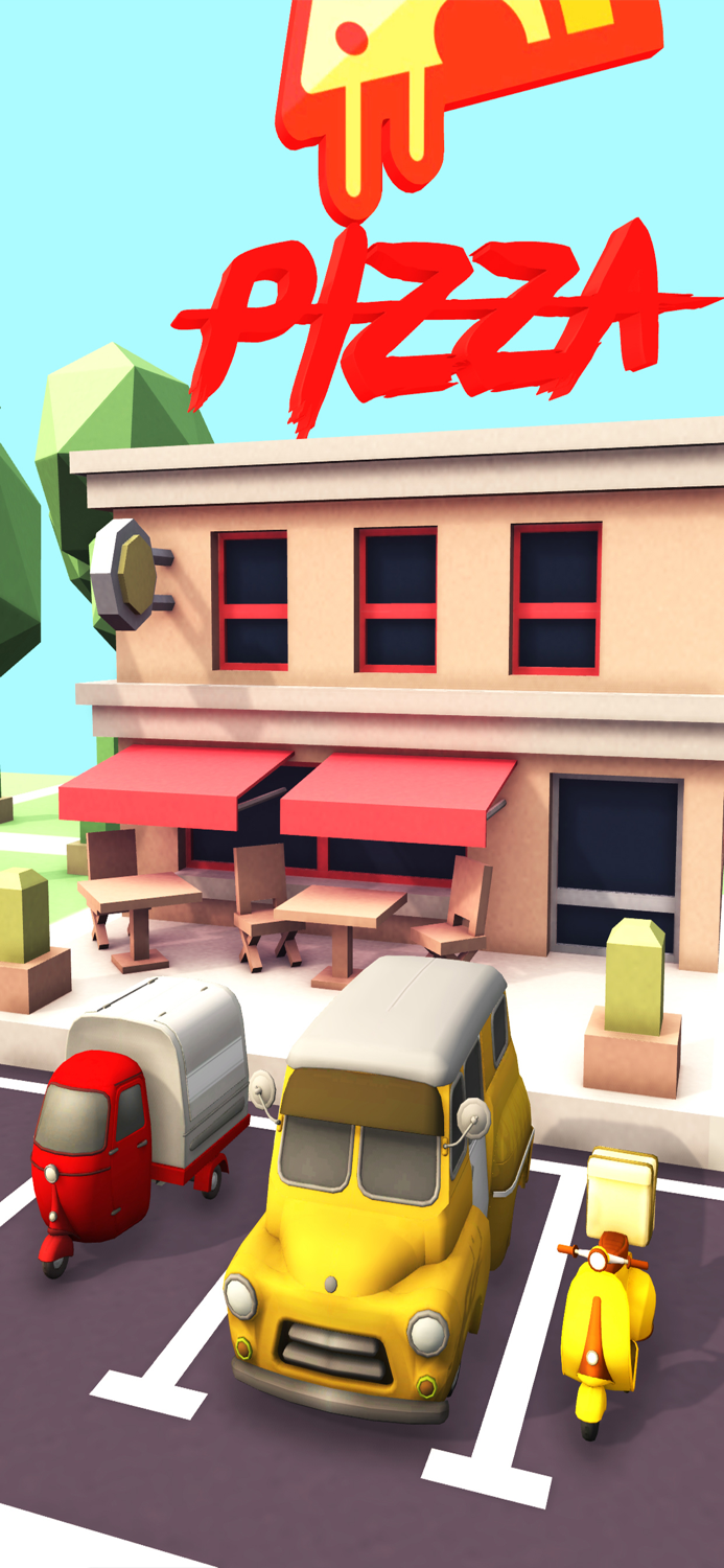 Pizza Delivery Boy Rush