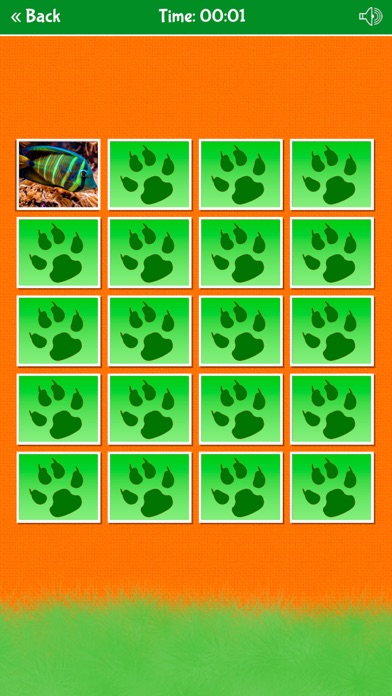 Zoo Animals Matching Game Screenshot