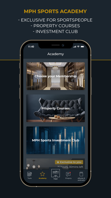 MPH Sports Screenshot