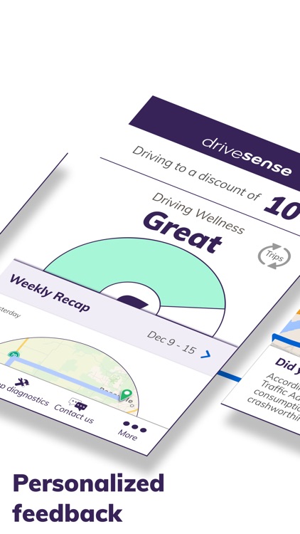 DriveSense mobile by Esurance by Esurance