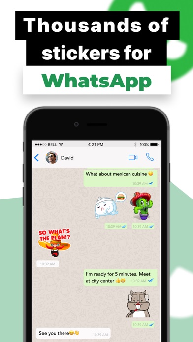 Stickers & Emojis by MojiLaLa Screenshot