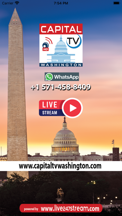 CAPITAL TV WASHINGTON Screenshot